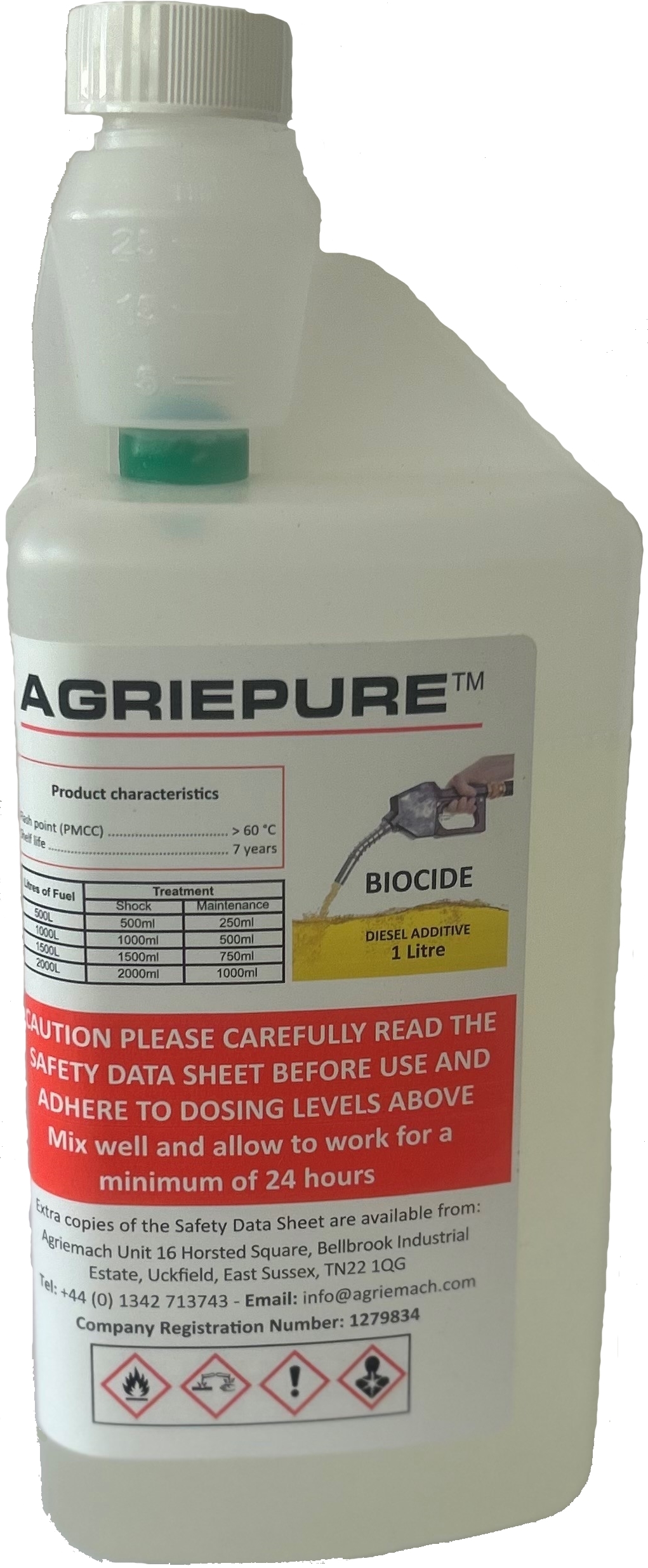 Diesel & Biodiesel Biocide - 1 Litre